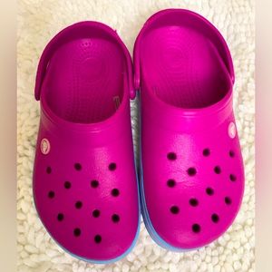 Pink Crocs